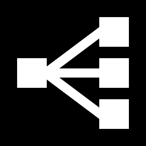 FreeRouter mark, white glyph